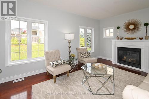 1616 Docking Court, Oshawa, ON - Indoor Photo Showing Living Room With Fireplace