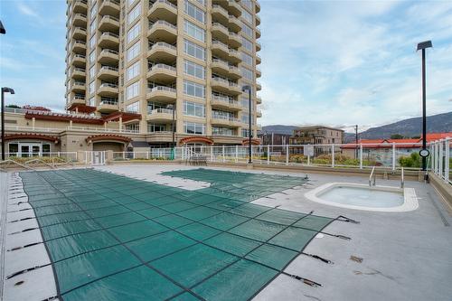 501-75 Martin Street, Penticton, BC - Outdoor With In Ground Pool With Balcony