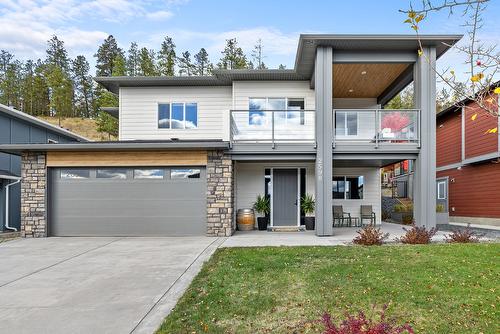 2598 Crown Crest Drive, West Kelowna, BC - Outdoor With Facade