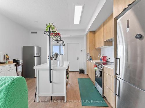 703-49 East Liberty St, Toronto, ON - Indoor Photo Showing Kitchen With Stainless Steel Kitchen