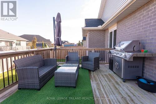 30 Foxtail Lane, St. Thomas, ON - Outdoor With Deck Patio Veranda With Exterior