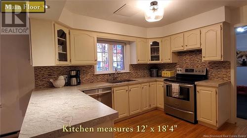 209 Woodleigh Street, Moncton, NB - Indoor Photo Showing Kitchen