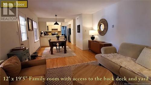 209 Woodleigh Street, Moncton, NB - Indoor Photo Showing Living Room