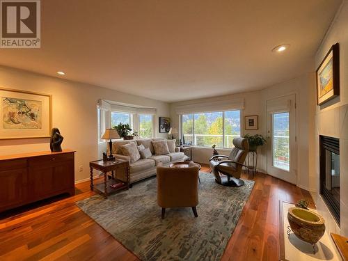 1220 Mill  Street Unit# 1, Nelson, BC - Indoor Photo Showing Living Room With Fireplace