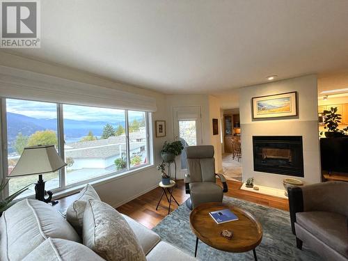 1220 Mill  Street Unit# 1, Nelson, BC - Indoor Photo Showing Living Room With Fireplace