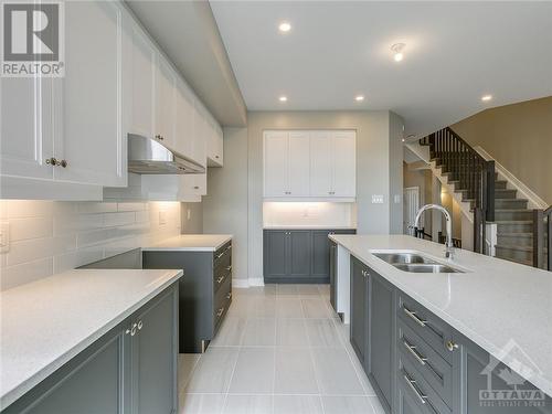 4952 Abbott Street E, Ottawa, ON - Indoor Photo Showing Kitchen With Double Sink