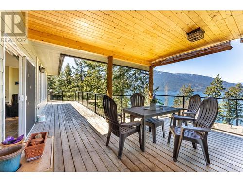 14533 Smith Road, Gray Creek, BC - Outdoor With Deck Patio Veranda With Exterior