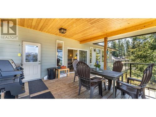 14533 Smith Road, Gray Creek, BC - Outdoor With Deck Patio Veranda With Exterior