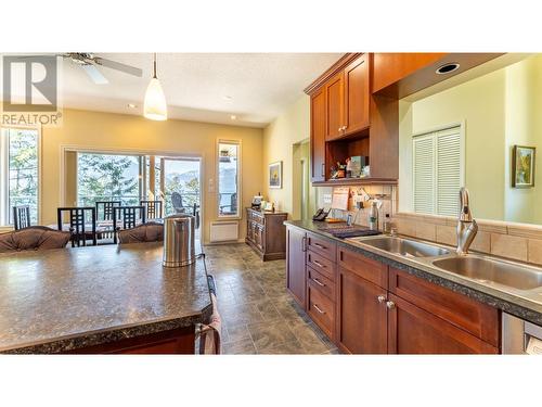 14533 Smith Road, Gray Creek, BC - Indoor Photo Showing Kitchen With Double Sink