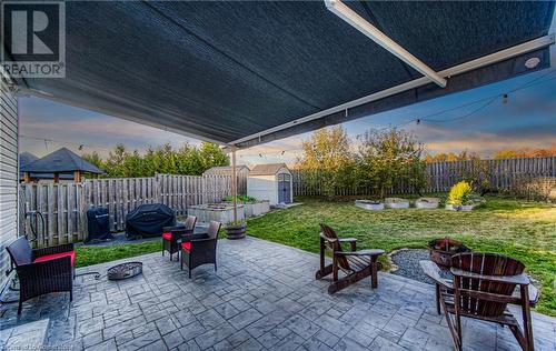 205 Prosperity Drive, Kitchener, ON - Outdoor With Deck Patio Veranda