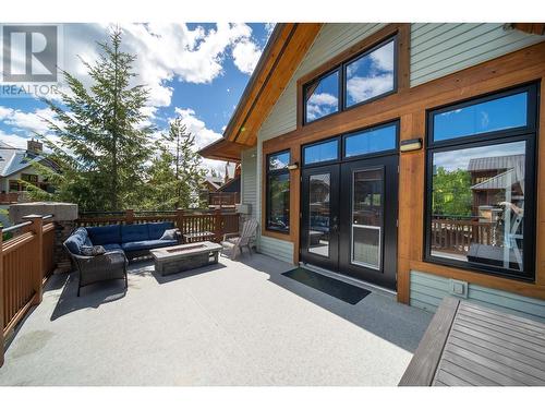 437 Canyon  Trail Unit# A, Fernie, BC - Outdoor With Deck Patio Veranda With Exterior