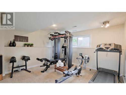 122 Acacia Crescent, Penticton, BC - Indoor Photo Showing Gym Room