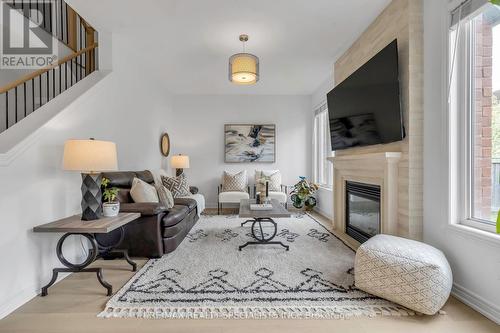 192 Giddings Crescent, Milton, ON - Indoor Photo Showing Other Room With Fireplace