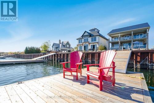 7 Dock Lane, Tay, ON - Outdoor With Body Of Water With Deck Patio Veranda