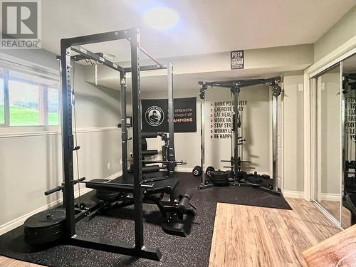 4878 Ridge Road Unit# 6, Radium Hot Springs, BC - Indoor Photo Showing Gym Room