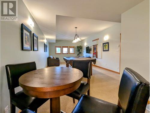 5150 Fairway  Drive Unit# 29-A3, Fairmont Hot Springs, BC - Indoor Photo Showing Dining Room