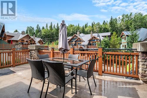 425 Canyon  Trail Unit# C, Fernie, BC - Outdoor With Deck Patio Veranda