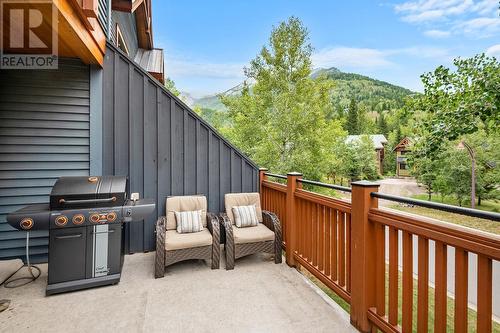 425 Canyon  Trail Unit# C, Fernie, BC - Outdoor With Balcony With Exterior