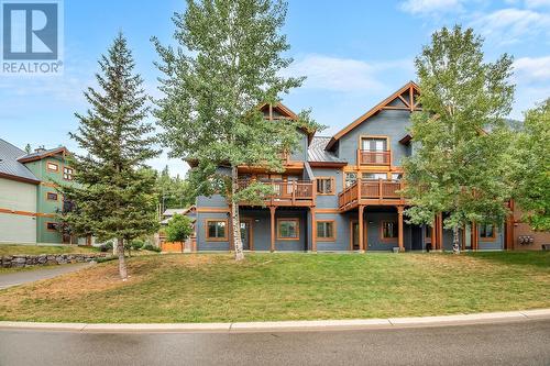 425 Canyon  Trail Unit# C, Fernie, BC - Outdoor With Balcony With Deck Patio Veranda With Facade