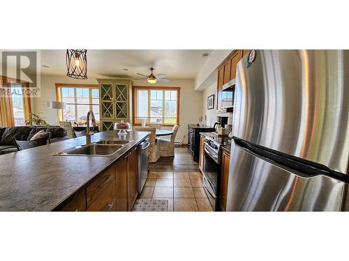 906 6Th  Avenue Unit# 1, Invermere, BC - Indoor Photo Showing Kitchen With Double Sink