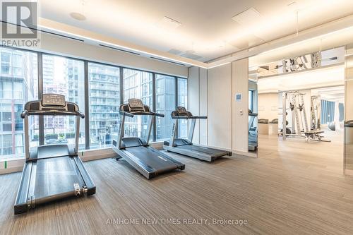 1808 - 125 Blue Jays Way, Toronto, ON - Indoor Photo Showing Gym Room