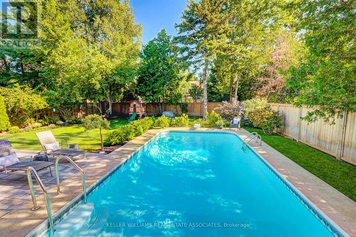 2107 Courtland Crescent, Mississauga, ON - Outdoor With In Ground Pool With Backyard