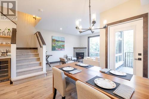 4576 Timberline Crescent Unit# 39, Fernie, BC - Indoor With Fireplace