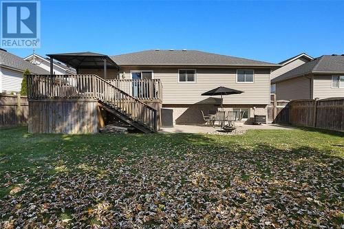 1453 Girard Drive, Lakeshore, ON - Outdoor With Deck Patio Veranda With Exterior