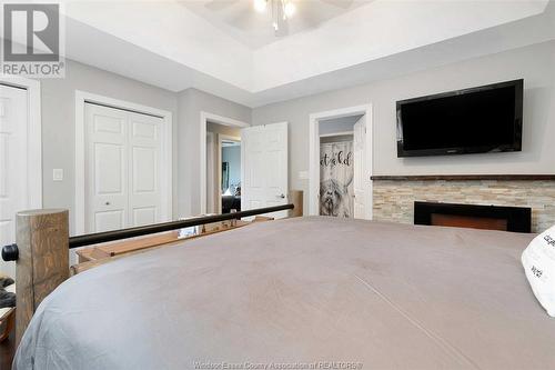 1453 Girard Drive, Lakeshore, ON - Indoor With Fireplace