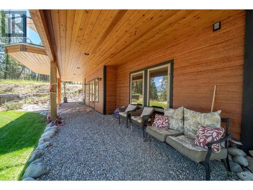 9865 Osprey Landing Drive, Wardner, BC - Outdoor With Deck Patio Veranda With Exterior