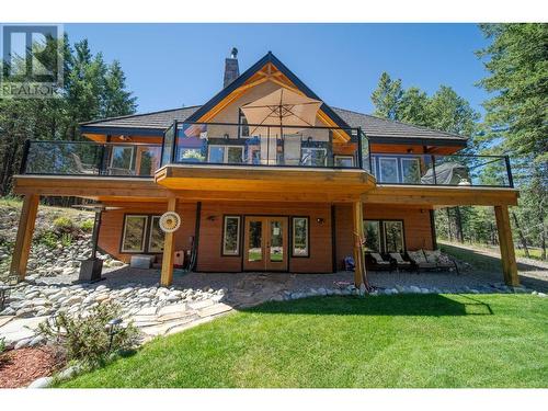 9865 Osprey Landing Drive, Wardner, BC - Outdoor With Deck Patio Veranda