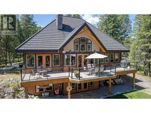 9865 Osprey Landing Drive, Wardner, BC - Outdoor With Deck Patio Veranda