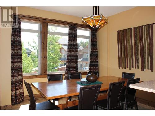 1351 Gerry Sorensen Way Unit# O3-C, Kimberley, BC - Indoor Photo Showing Dining Room