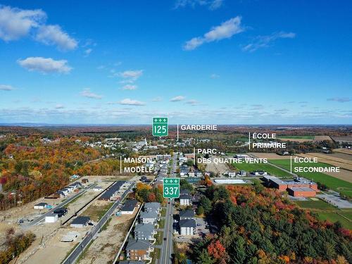 Aerial photo - Rue Léon-Landry, Sainte-Julienne, QC - Outdoor With View