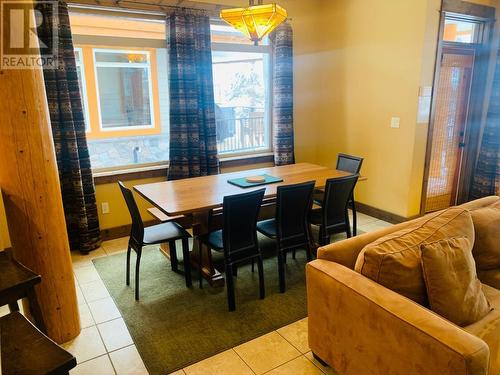 1351 Gerry Sorensen Way Unit# M4-A, Kimberley, BC - Indoor Photo Showing Dining Room