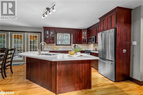 1440 Shannon Road, Plainfield, ON - Indoor Photo Showing Kitchen With Double Sink