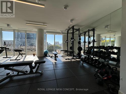 1203 - 120 Parliament Street, Toronto, ON - Indoor Photo Showing Gym Room