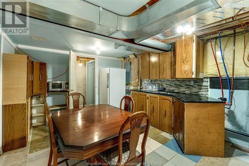 1329 Foster Avenue, Windsor, ON - Indoor Photo Showing Dining Room