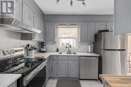 155 Mark St, Sault Ste. Marie, ON - Indoor Photo Showing Kitchen With Double Sink