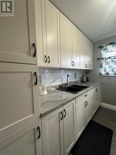 8 Harris Drive, Marystown, NL - Indoor Photo Showing Kitchen With Double Sink