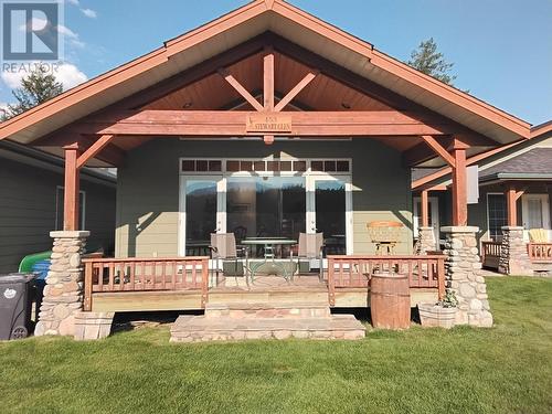 453 13Th  Avenue, Invermere, BC - Outdoor With Deck Patio Veranda