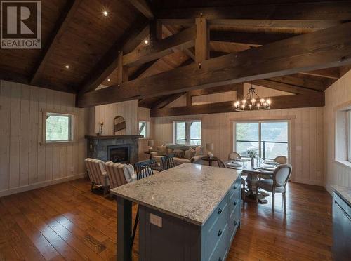 23 Birch Bend Grove, Kaslo, BC - Indoor With Fireplace