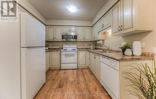 E29 - 85 Bankside Drive, Kitchener, ON - Indoor Photo Showing Kitchen With Double Sink