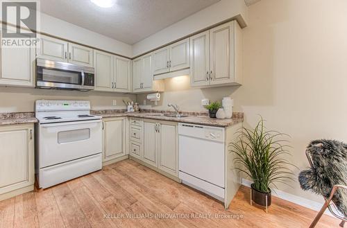 E29 - 85 Bankside Drive, Kitchener, ON - Indoor Photo Showing Kitchen With Double Sink