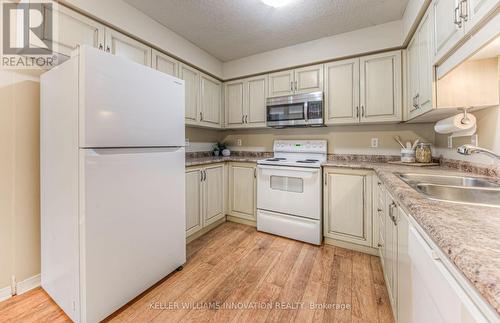 E29 - 85 Bankside Drive, Kitchener, ON - Indoor Photo Showing Kitchen With Double Sink