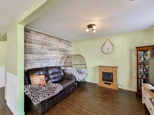 Salon - 60 Rue Lefebvre, Terrebonne (Terrebonne), QC - Indoor Photo Showing Living Room With Fireplace