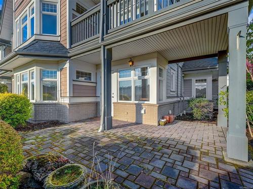 111-4480 Chatterton Way, Saanich, BC - Outdoor With Deck Patio Veranda With Facade