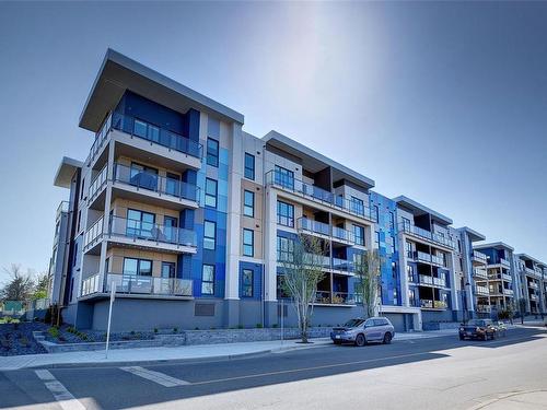 309-120 Jensen Ave West, Parksville, BC - Outdoor With Facade