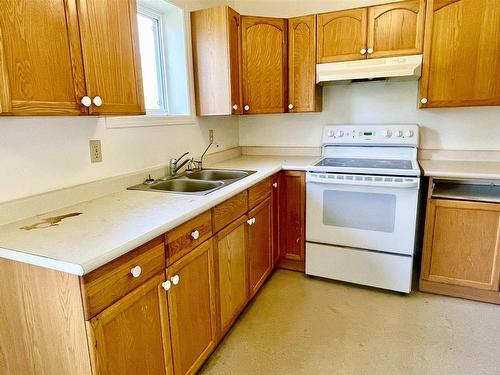 27 Johnsons Road, Wabigoon, ON - Indoor Photo Showing Kitchen With Double Sink