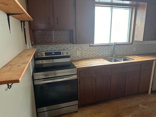 317 Finlayson. St., Thunder Bay, ON - Indoor Photo Showing Kitchen With Double Sink